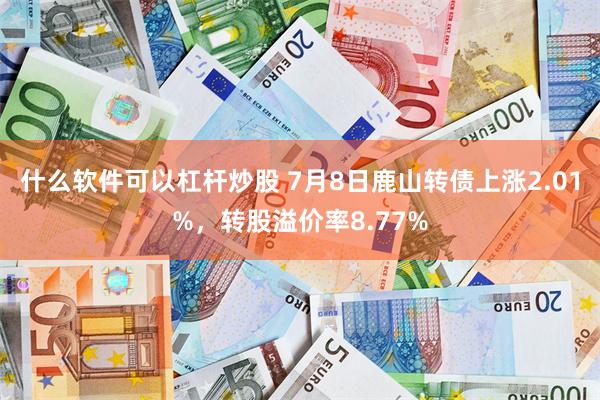 什么软件可以杠杆炒股 7月8日鹿山转债上涨2.01%，转股溢价率8.77%